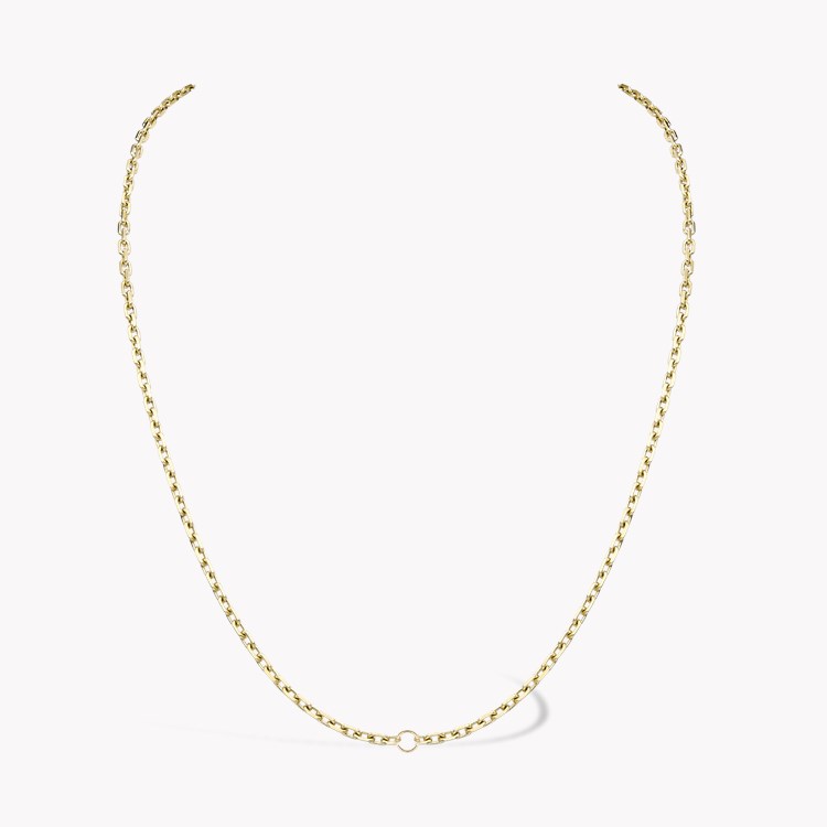 Forzatine Chain Necklace 45cm with Central Jump Ring _2