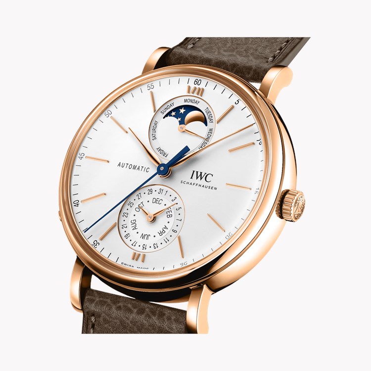 IWC Portofino 41mm, Silver Dial, Baton Numerals_3