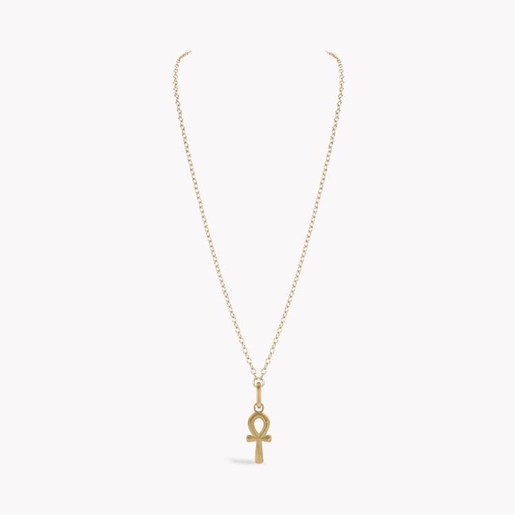 Ankh Cross Gold Pendant Charm _2