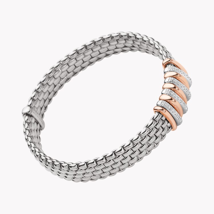 FOPE Panorama Flex'It 0.30ct Diamond Bracelet Brilliant Cut, Pave Set_1