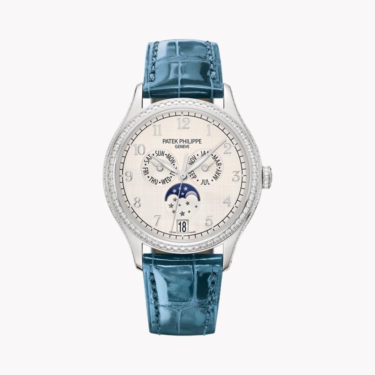 Patek Philippe Complications Annual Calender 38mm, Silver Dial, Arabic Numerals_1