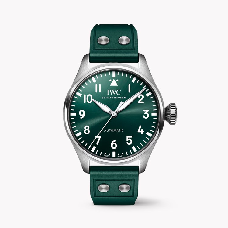 IWC Big Pilot's 43 43mm, Green Dial, Arabic Numerals_1