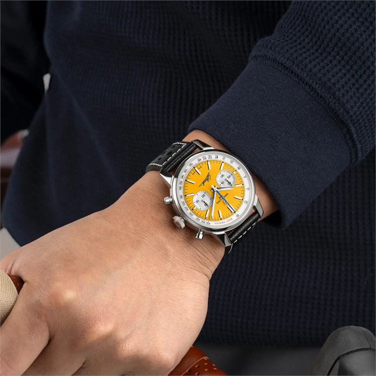 Breitling Top Time B01 Chronograph 41 Eddy Merckx 42mm, White Dial, Baton Numerals_10