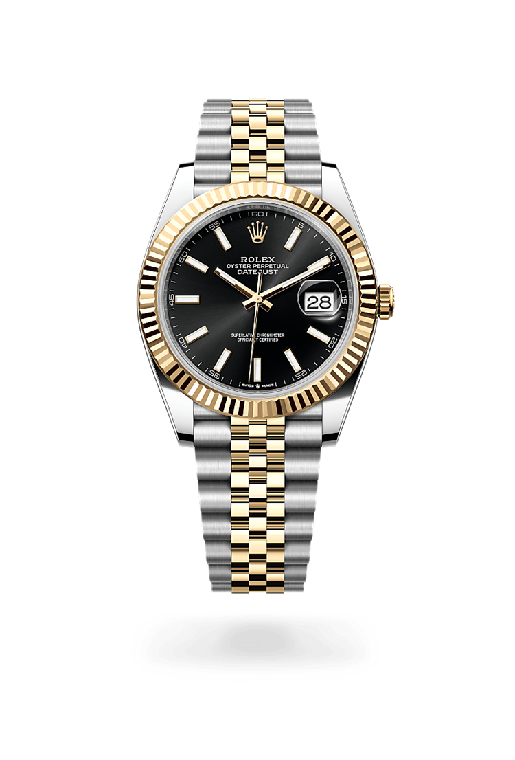 Datejust 41, Oyster, 41 mm, Oystersteel and yellow gold