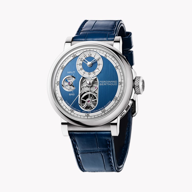 Ferdinand Berthoud Chronomètre FB 2T 44mm, Blue Dial, Arabic/Baton Numerals_1