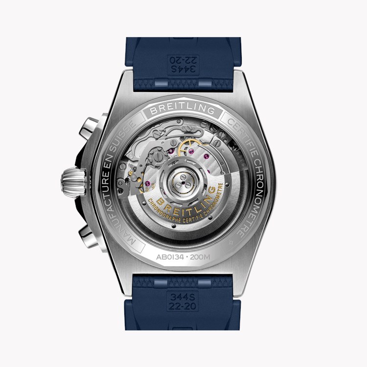 Breitling Chronomat B01 42mm, Blue Dial, Baton Numerals_4