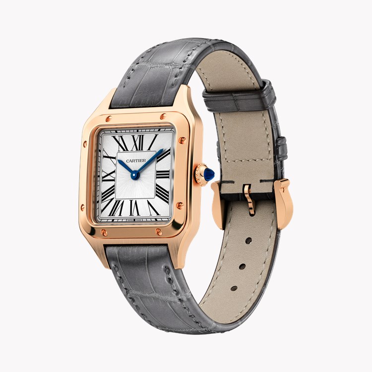 Cartier Santos-Dumont Small, Silver Dial, Roman Numerals_2