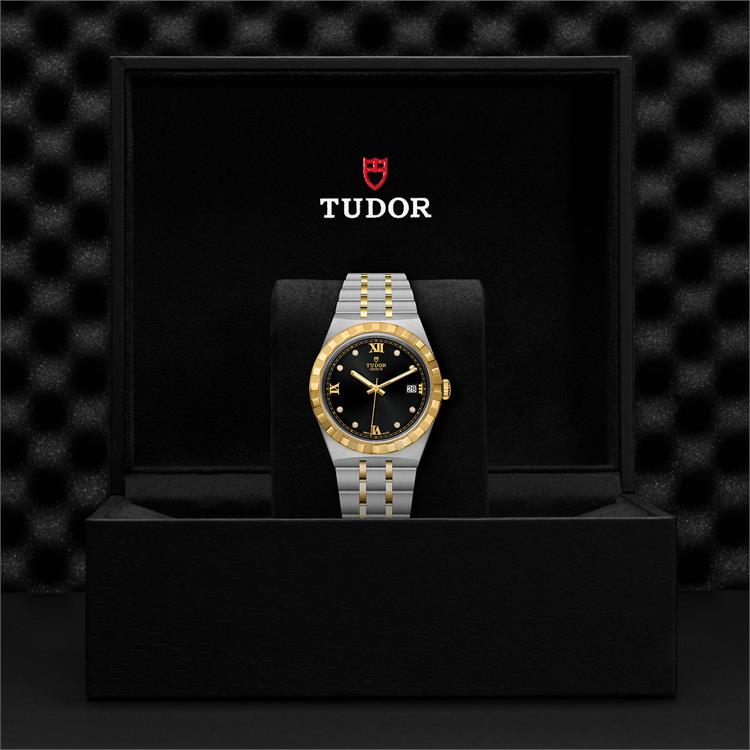 Tudor Royal 38mm. Black Dial. Diamond Numerals_3