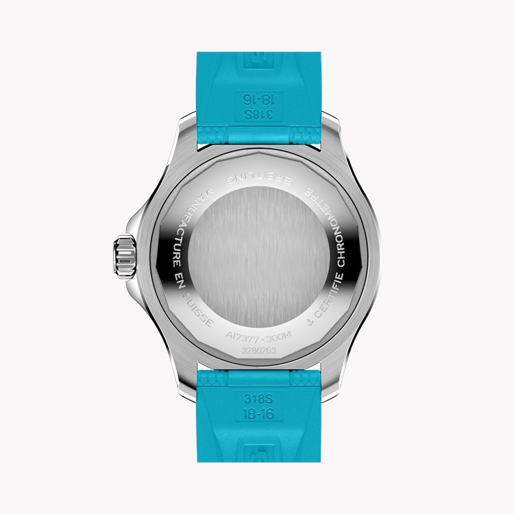 Breitling Superocean Automatic 36 36mm, Turquoise Dial, Baton Numerals_2