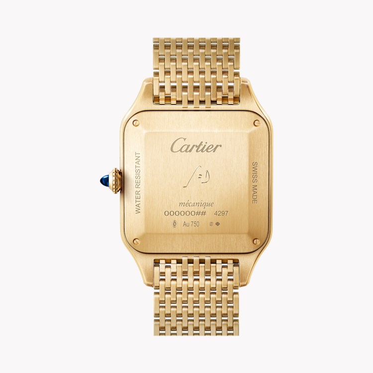 Cartier Santos-Dumont Large, Silver Dial, Roman Numerals_2
