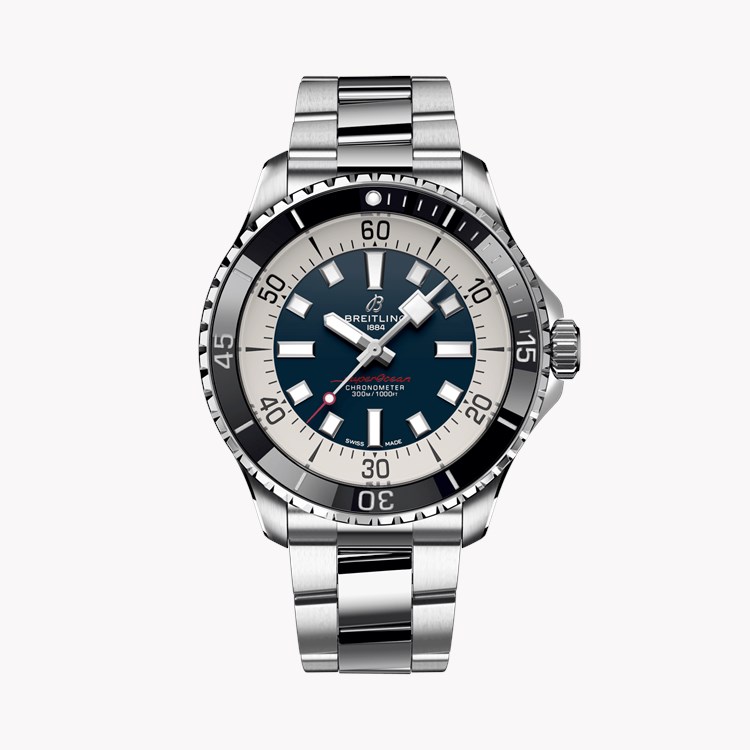 Breitling Superocean Automatic 44 44mm, Blue Dial, Baton Numerals_1