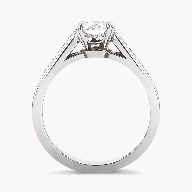 Gatsby 0.70ct Brilliant Cut Diamond Ring Brilliant cut, Claw set_3