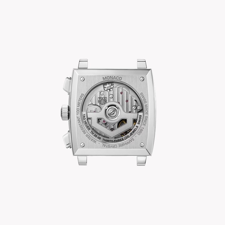 Tag Heuer Monaco Chronograph 39mm, Blue Dial, Baton Numerals_2