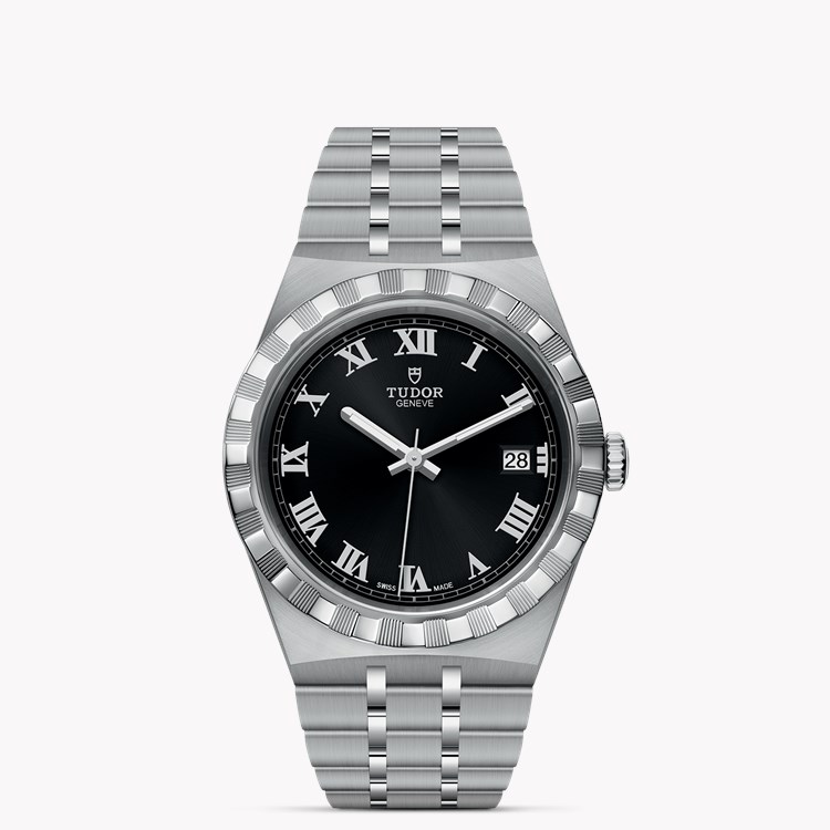 Tudor Royal 38mm. Black Dial. Roman Numerals_1