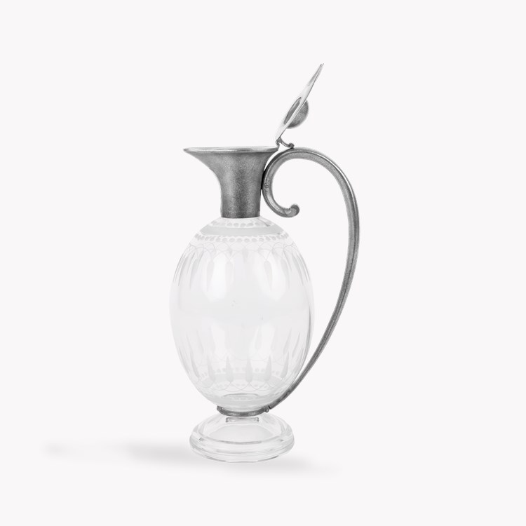 Silver Victorian Claret Jug Hallmarked London_2