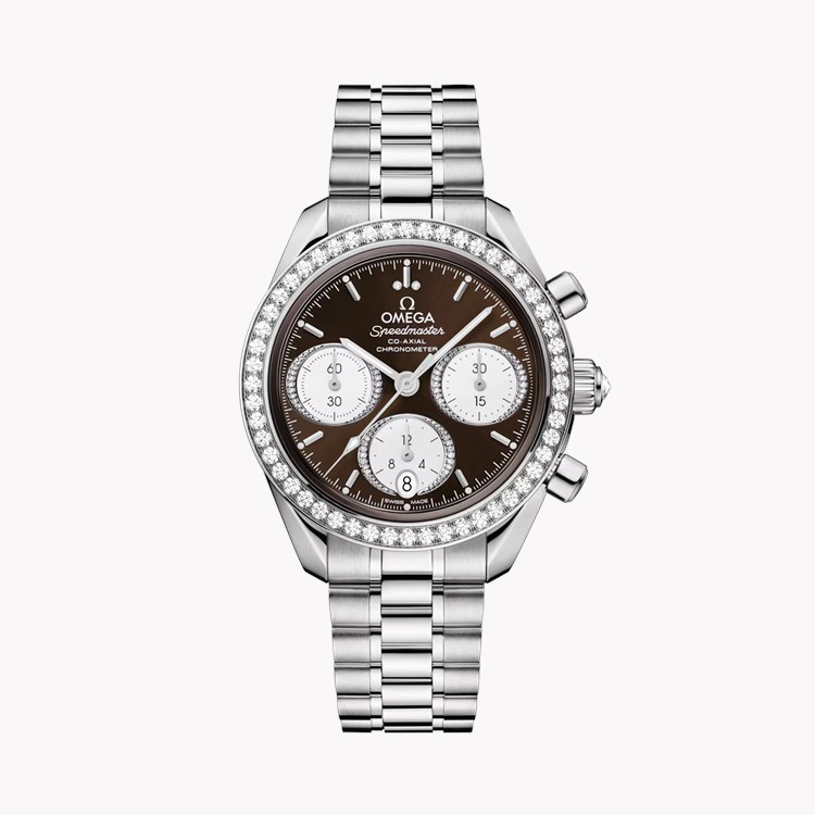 OMEGA Speedmaster 38 O32415385063001 Watch - 38mm, Brown Dial 