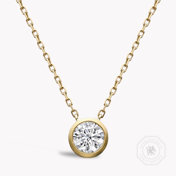 Legacy Old European Cut Diamond Pendant Old Cut, Rubover Set_1