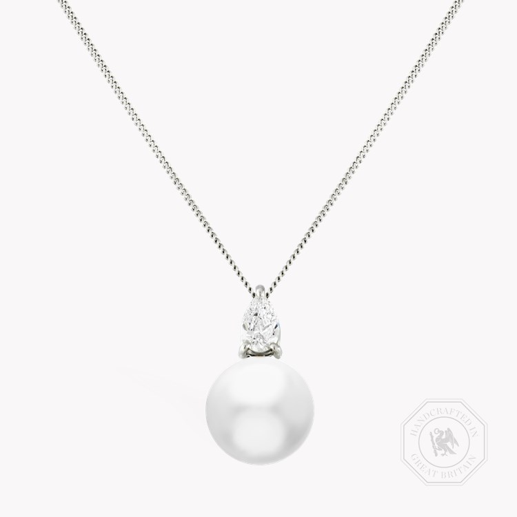 South Sea Pearl and Diamond Pendant 11mm - 12mm_1