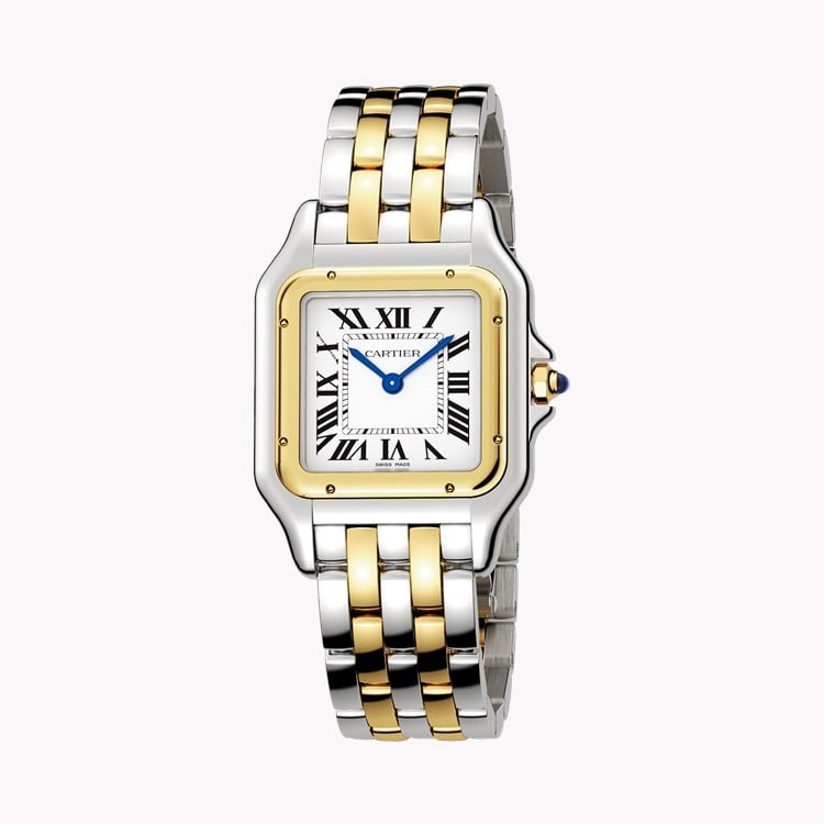 Cartier Panthère de Cartier Medium, Silver Dial, Roman Numerals_3