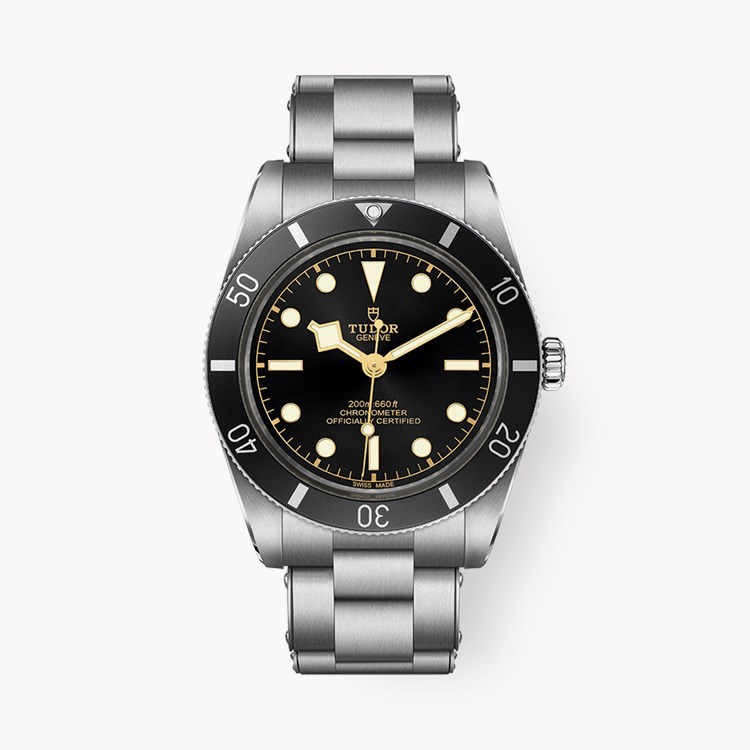 Tudor Black Bay 54 37mm, Black Dial, Baton Numerals_1