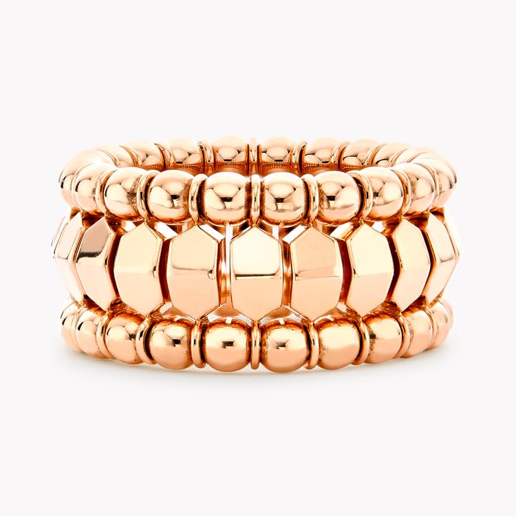 Bohemia Peaked Expandable Three Row Ring _2
