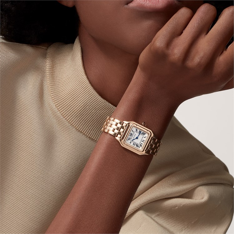 Cartier Panthère de Cartier Medium, Silver Dial, Roman Numerals_10