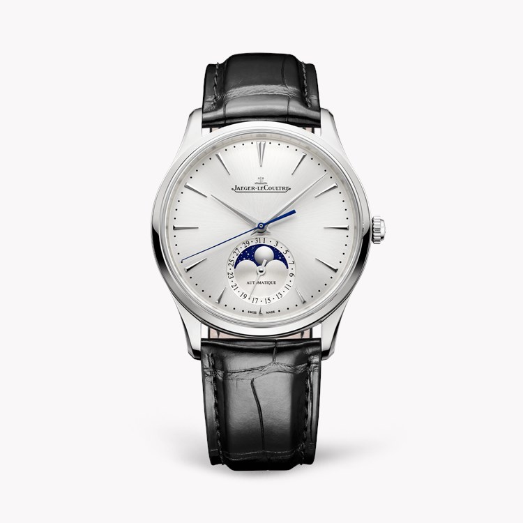 Jaeger-LeCoultre Master Ultra Thin Moon 39 39mm, Silver Dial, Baton Numerals_1