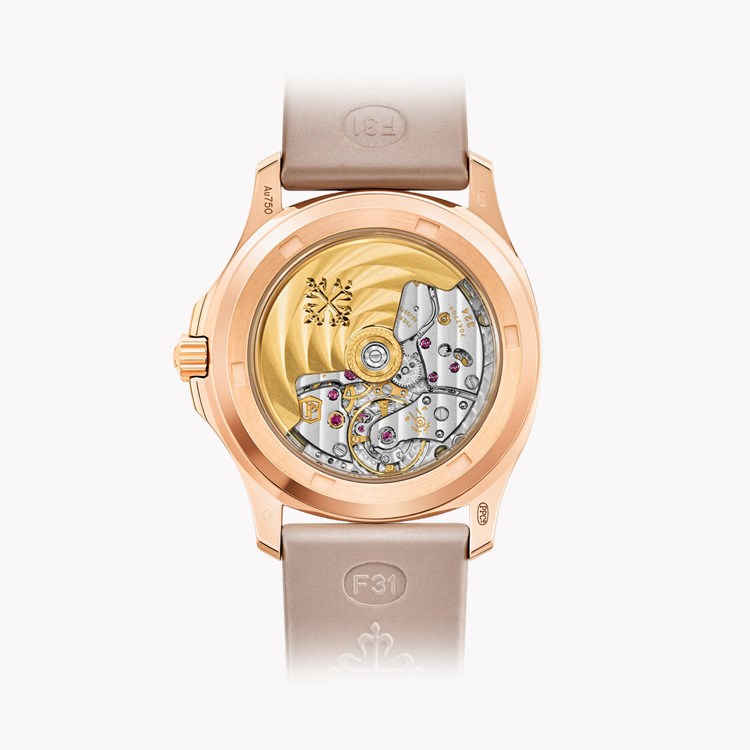 Patek Philippe Aquanaut 35.6mm, Mother of Pearl Dial, Arabic Numerals_2