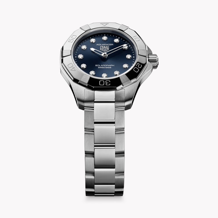 Tag Heuer Aquaracer Professional 200 40mm, Black Dial, Baton Numerals_4