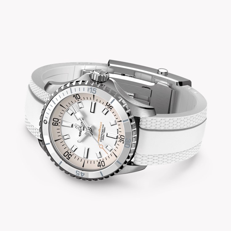Breitling Superocean Automatic 36 36mm, White Dial, Baton Numerals_4