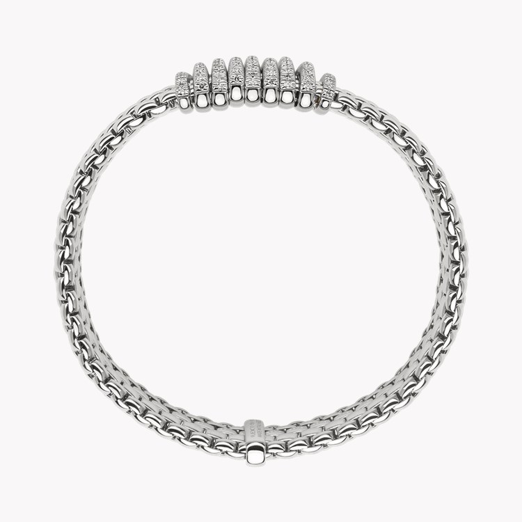 Fope Panorama Flex'it 0.68ct Diamond Medium Bracelet Brilliant Cut, Pave Set_2