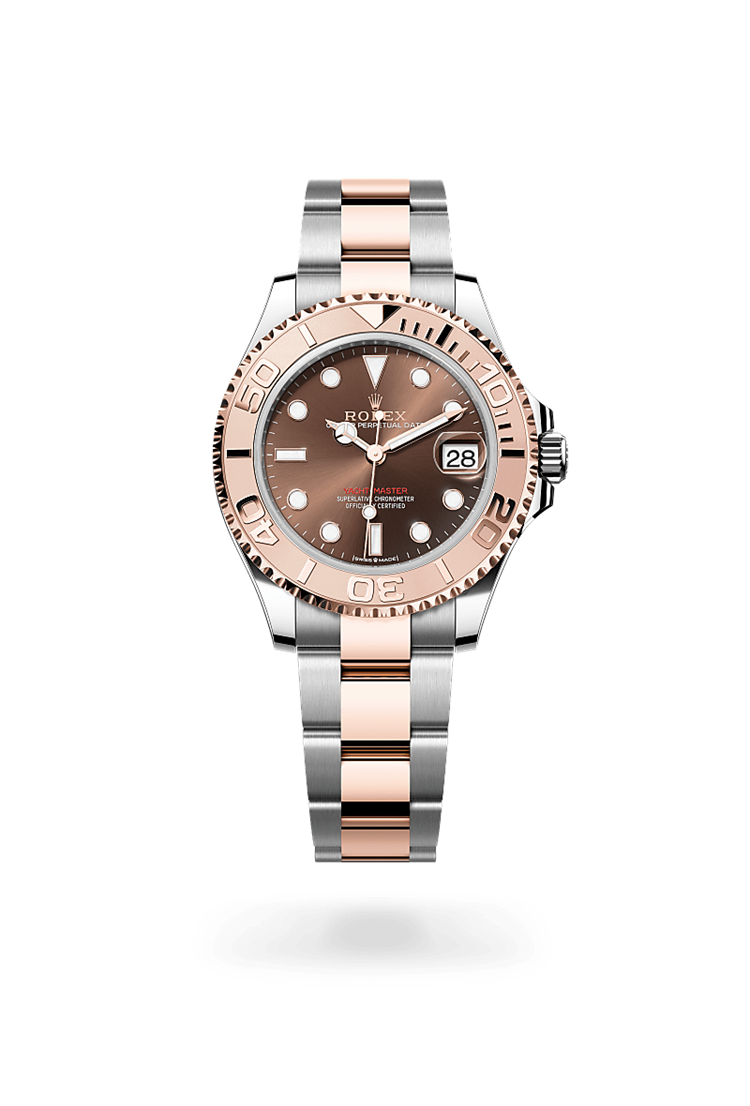 Yacht-Master 37, Oyster, 37 mm, Oystersteel and Everose gold
