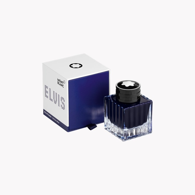 Montblanc Ink bottle 50 ml, blue, Great Characters Elvis Presley 125943_1