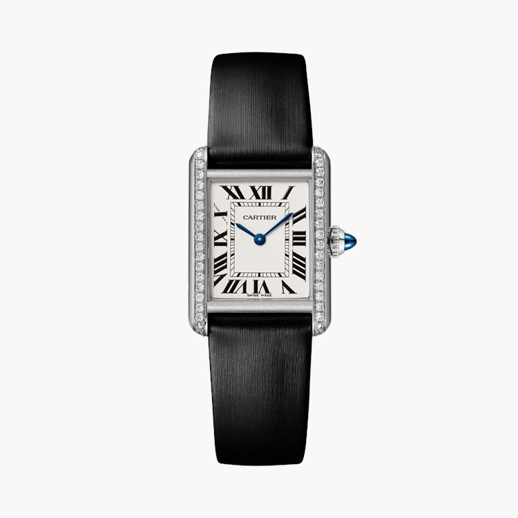 Cartier Tank 22mm, Silver Dial, Roman Markers_1