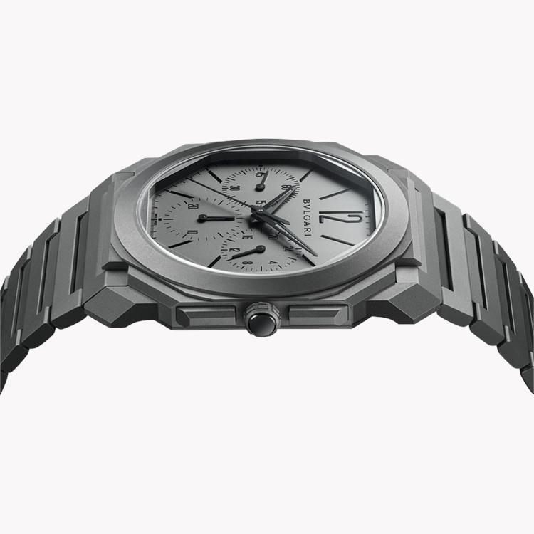 Bvlgari Octo Finissimo 42mm, Grey Dial, Arabic & Baton Numerals_5