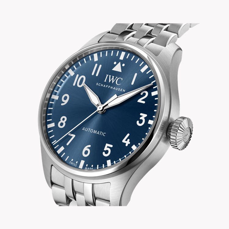 IWC Big Pilot's 43 43mm, Blue Dial, Arabic Numerals_3