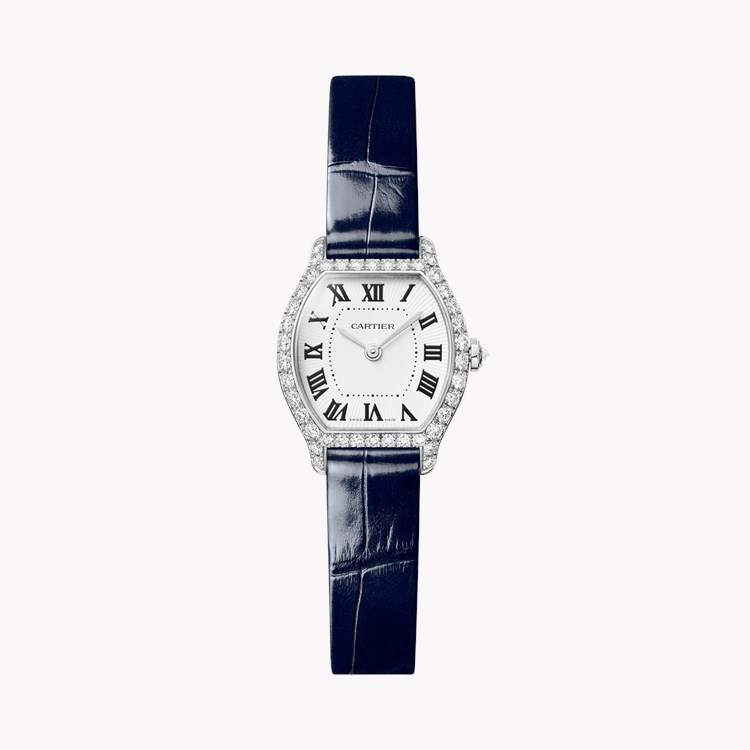 Cartier Tortue 20.9mm, White Dial, Roman Numerals_1