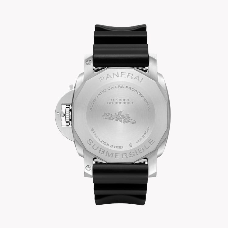 Panerai Submersible QuarantaQuattro 44mm, Black Dial, Baton Numerals_2