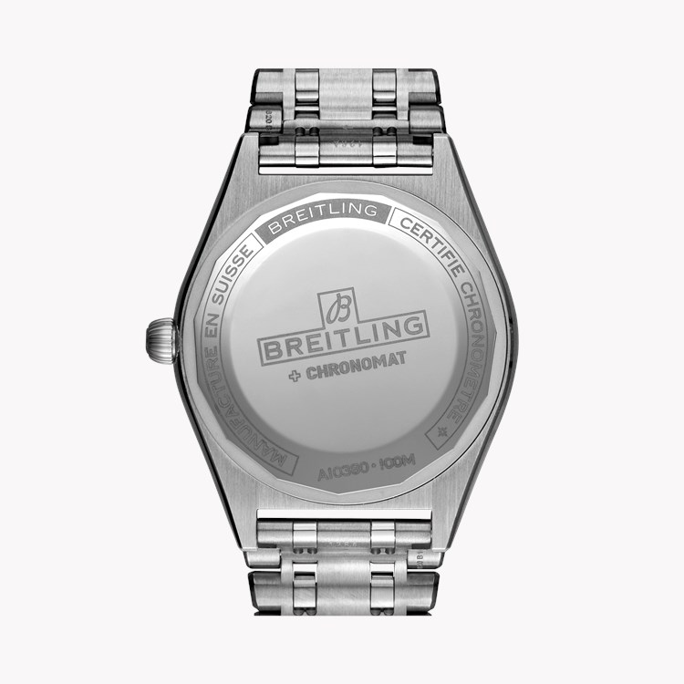 Breitling Chronomat Automatic 36 36mm, Green Dial, Diamond Baton Numerals_2