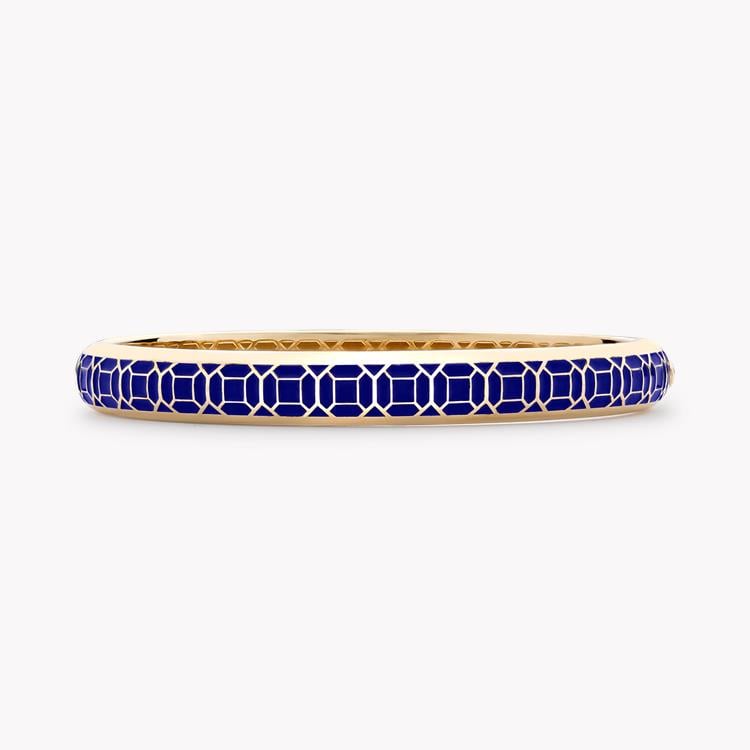 Revival Royal Blue Enamel Bangle _1