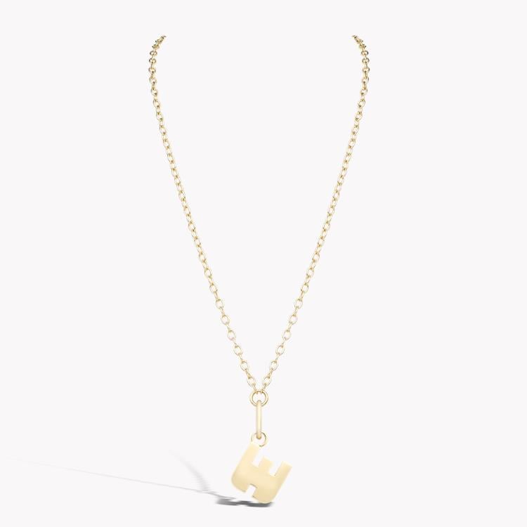 Letter W Pendant Charm _2
