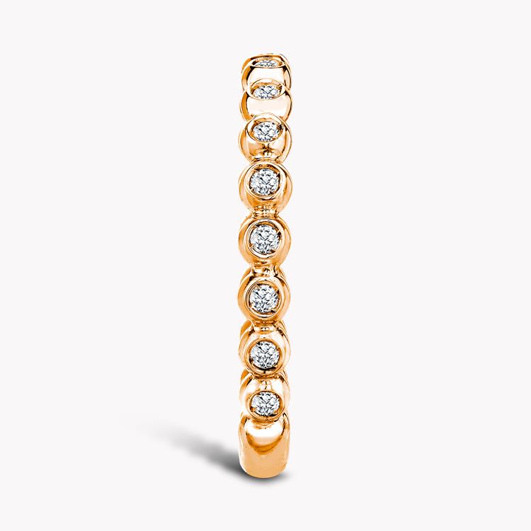 Bohemia 0.29ct Diamond Ring Brilliant Cut, Rubover Set_4