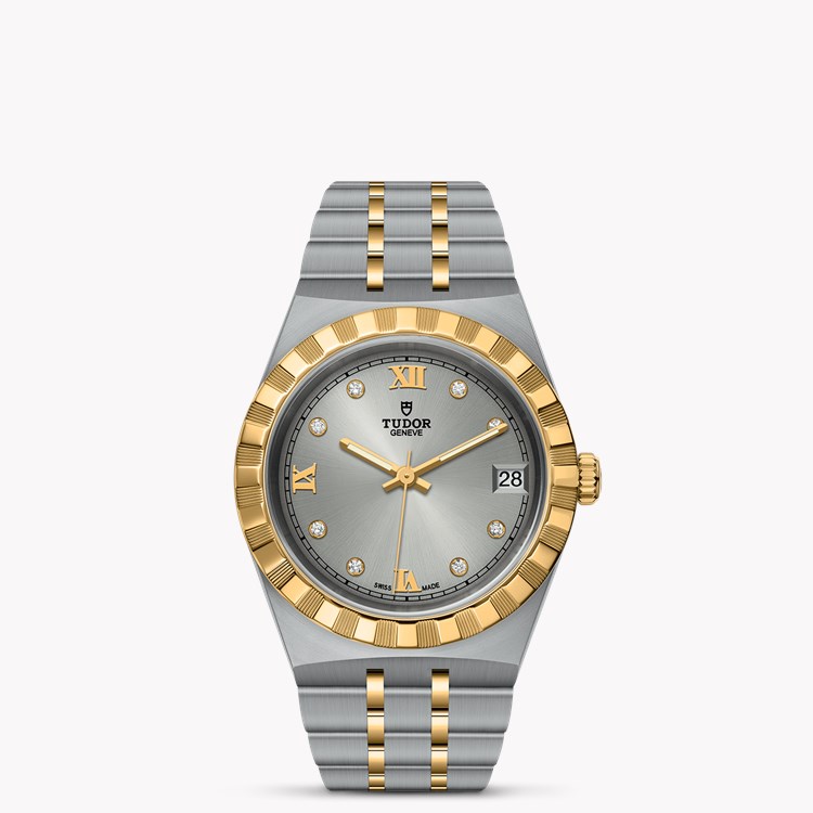 Tudor Royal 34mm. Silver Dial. Diamond Numerals_1