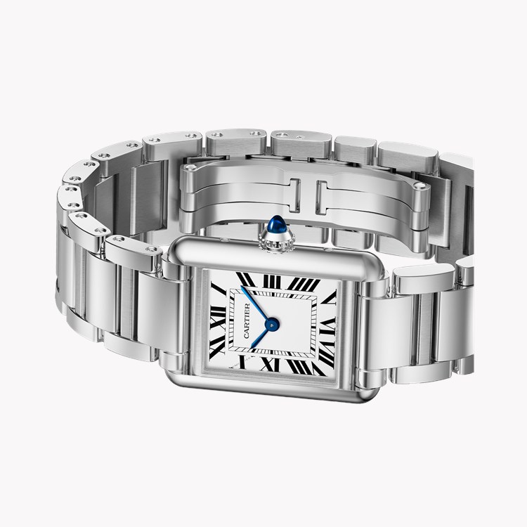 Cartier Tank Must SolarBeat™ 22mm, Silver Dial, Roman Numeral_2
