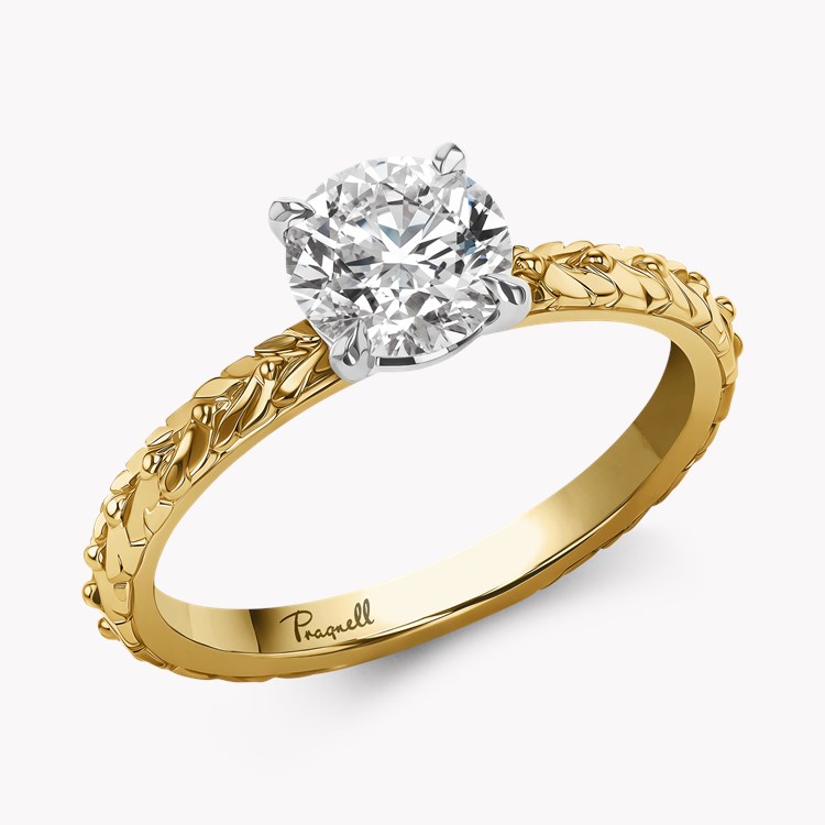 Apple Blossom 0.30ct Brilliant Cut Diamond Ring Brilliant cut, Claw set_1