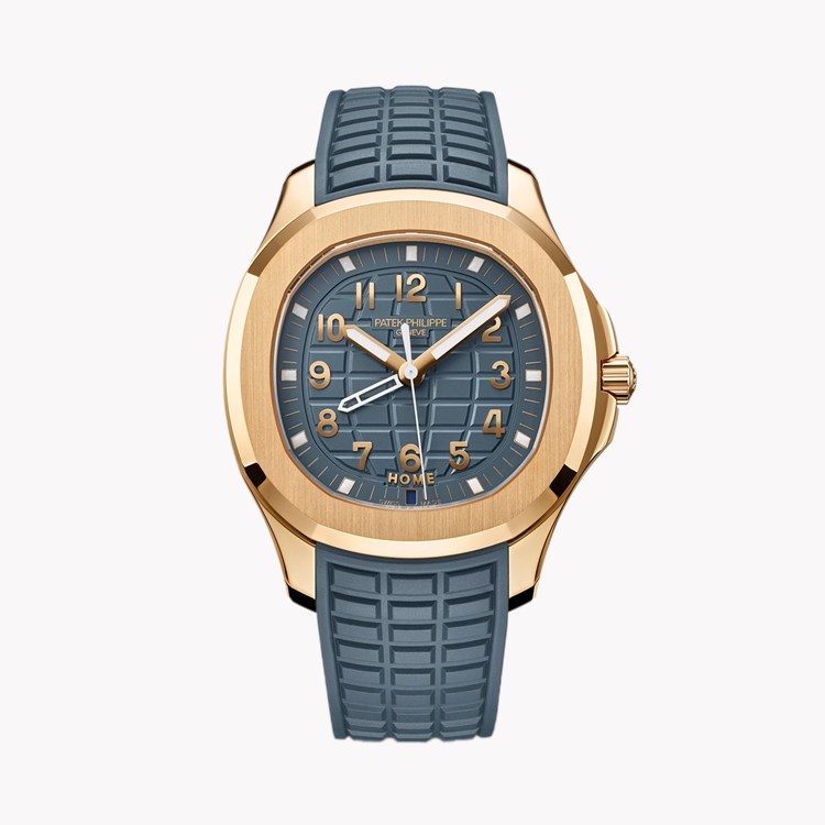 Patek Philippe Aquanaut 38.8mm, Blue Dial, Arabic Numerals_1