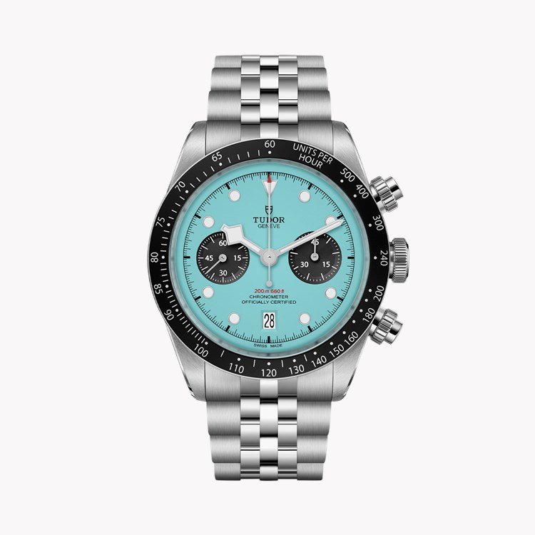 Tudor Black Bay Chrono 41mm, Turquoise Dial, Baton Numerals_1