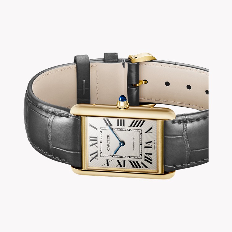 Cartier Tank Louis Cartier Large, Silver Dial, Roman Numerals_2