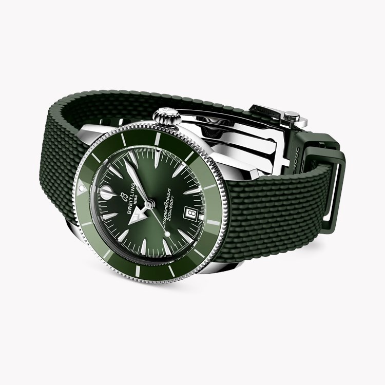 Breitling Superocean Heritage B31 Automatic 42 42mm, Green Dial, Baton Numerals_3