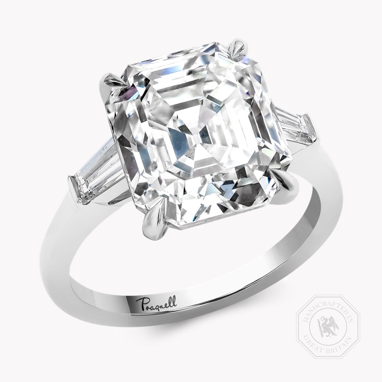 Masterpiece Regency Asscher Cut 8.03ct Diamond Ring   in Platinum